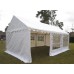 GAZEBO 10x4 ZINCATO PVC IMPERMEABILE - SERIE RINFORZATA COMPLETO - BIANCO